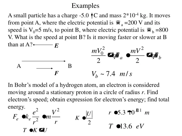 examples