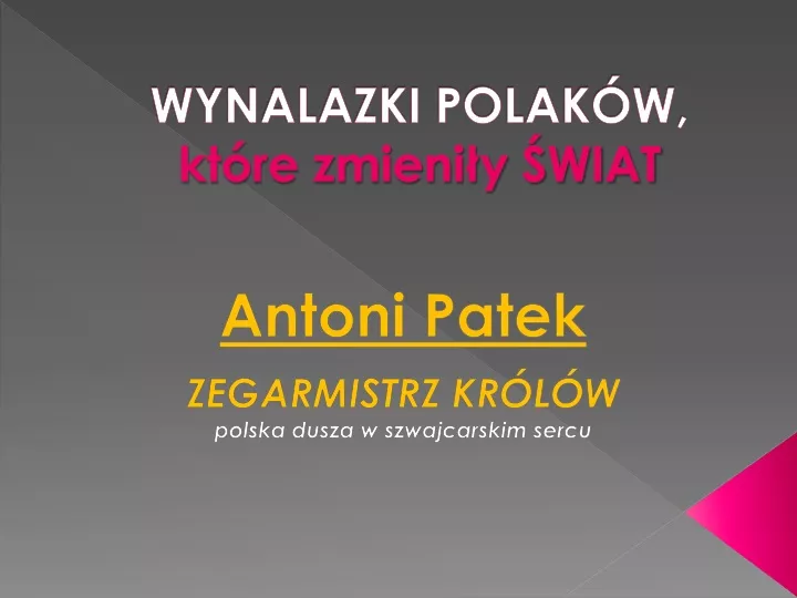 wynalazki polak w kt re zmieni y wiat