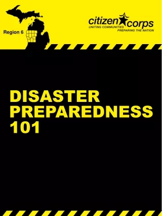 DISASTER PREPAREDNESS 101