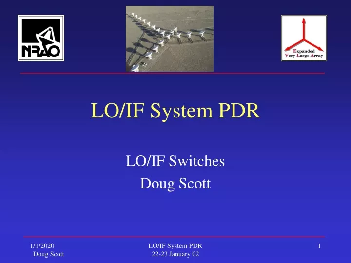 lo if system pdr