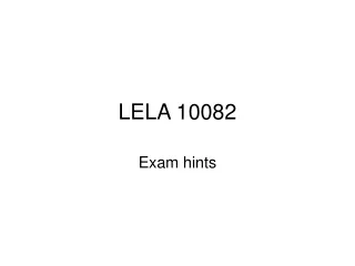 LELA 10082