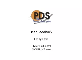 User Feedback Emily Law