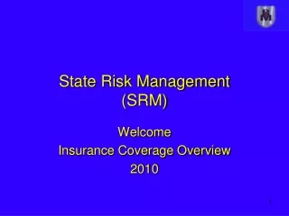 State Risk Management  (SRM)