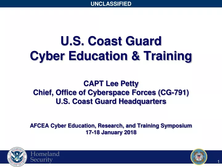 u s coast guard cyber education training