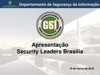 Departamento de Segurança da Informação