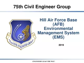 Hill Air Force Base (AFB)  Environmental Management System (EMS)