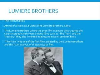 Lumiere  Brothers