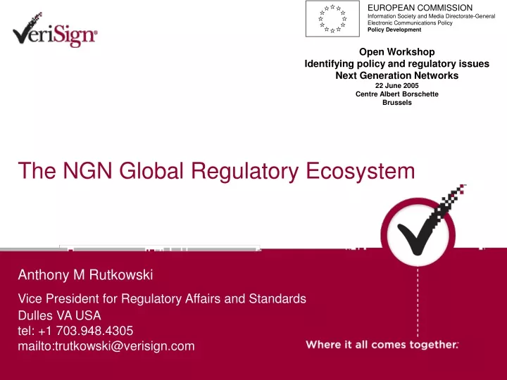 the ngn global regulatory ecosystem