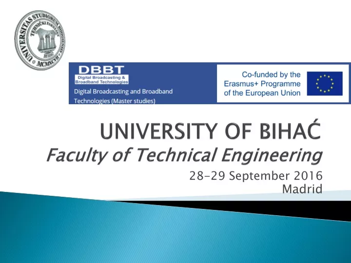 university of biha faculty of technical engineering