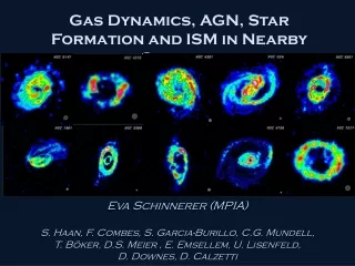Gas Dynamics, AGN, Star Formation and ISM in Nearby Galaxies