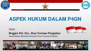 ASPEK HUKUM DALAM P4GN