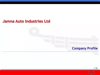 Jamna Auto Industries Ltd