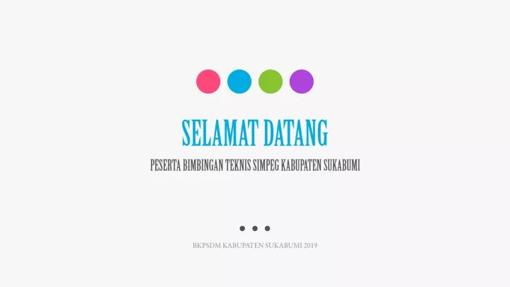 selamat datang