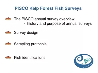 PISCO Kelp Forest Fish Surveys