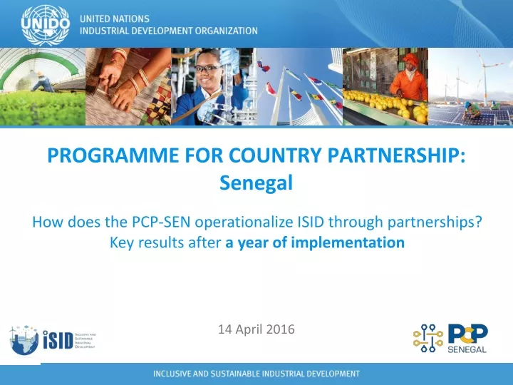programme for country partnership senegal