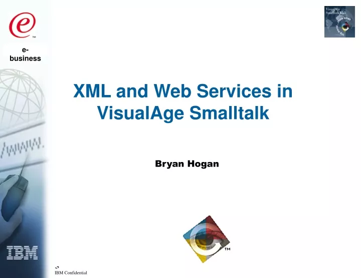 xml and web services in visualage smalltalk