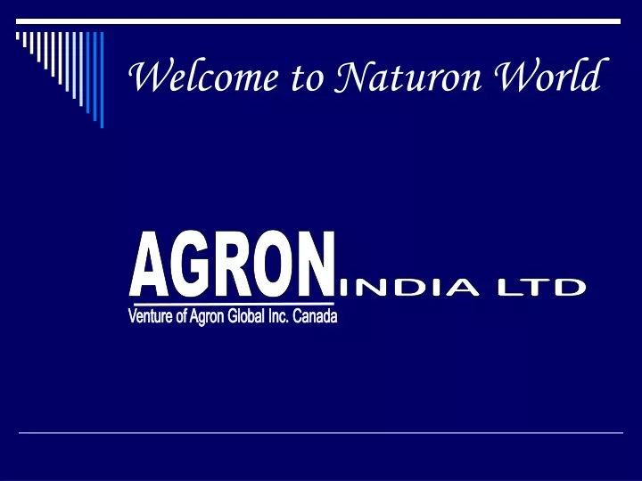 welcome to naturon world