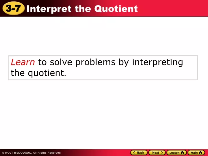 learn to solve problems by interpreting