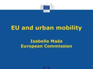 EU and urban mobility