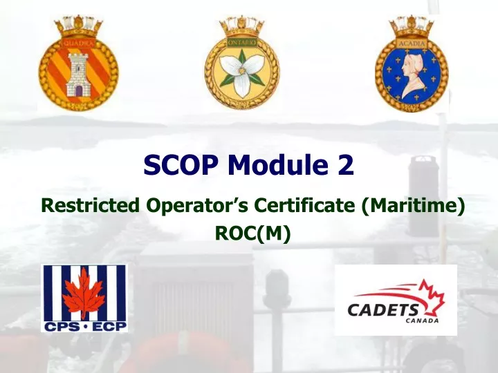 scop module 2