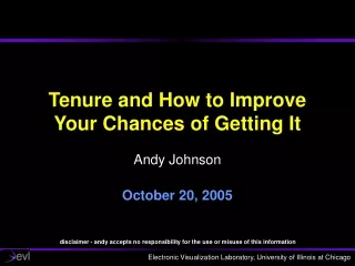 Tenure and How to Improve Your Chances of Getting It