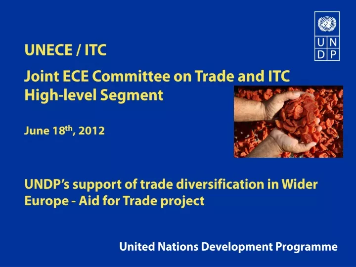 unece itc joint ece committee on trade