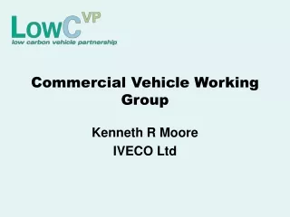 Commercial Vehicle Working Group