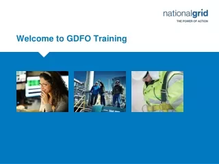 Welcome to GDFO Training