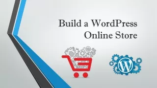 Build  a  WordPress  Online  Store