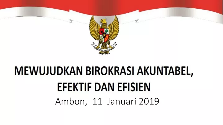 ambon 11 januari 2019