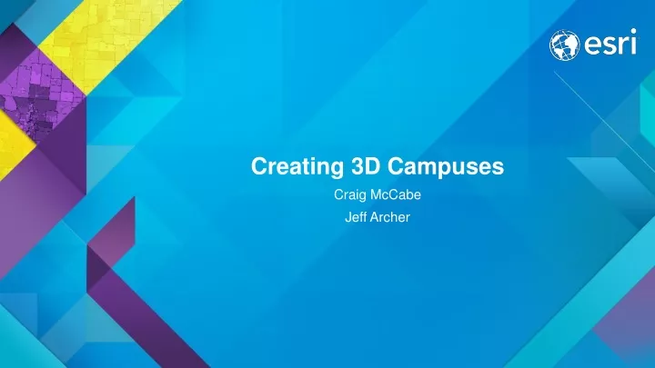 creating 3d campuses