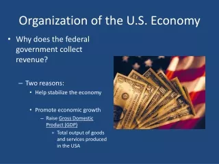Organization of the U.S. Economy