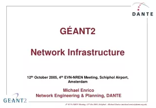 GÉANT2 Network Infrastructure