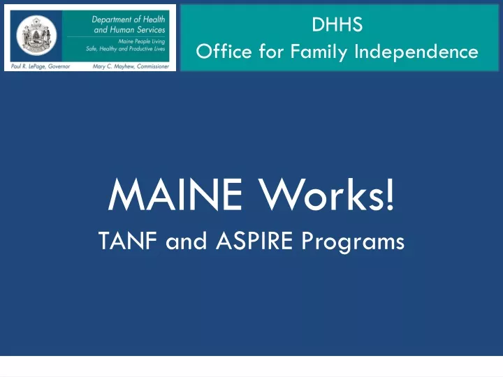 dhhs office for family independence