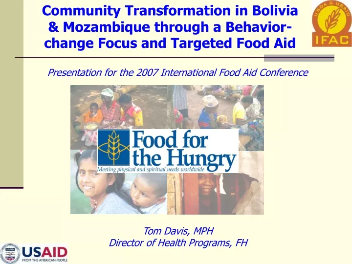 community transformation in bolivia mozambique