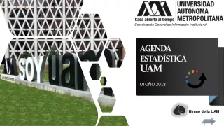 AGENDA ESTADÍSTICA UAM