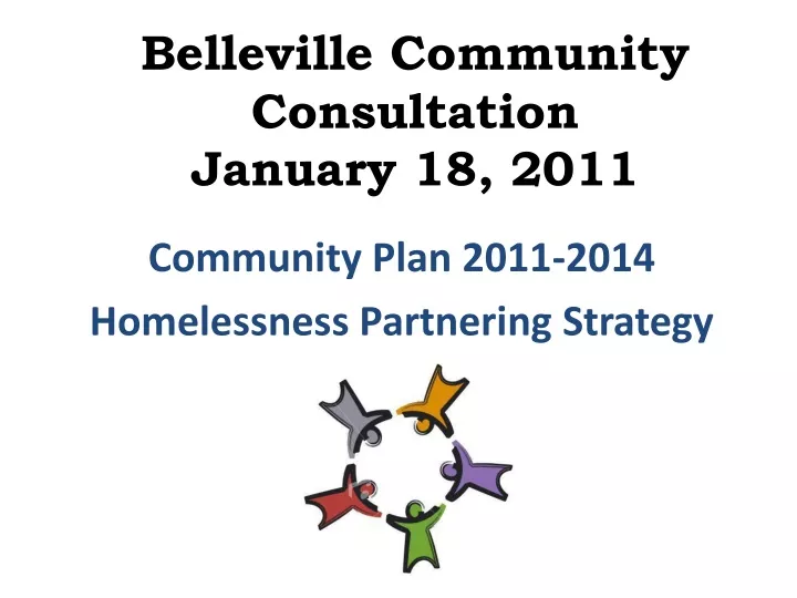 belleville community consultation january 18 2011