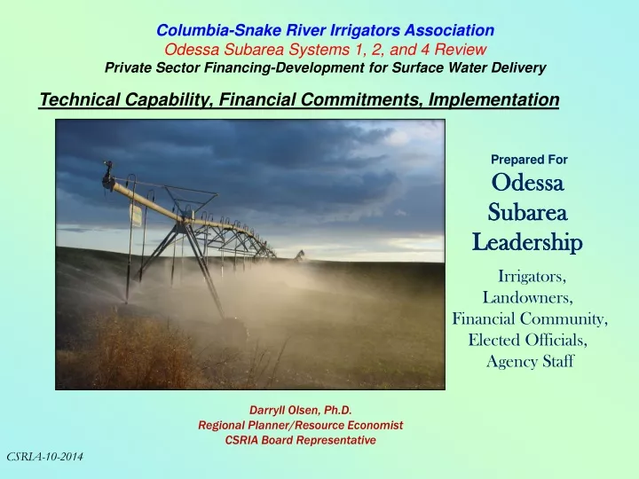 columbia snake river irrigators association