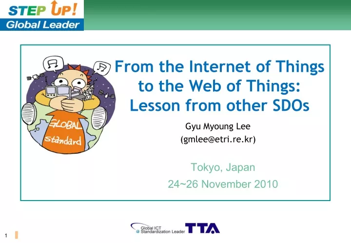 from the internet of things to the web of things
