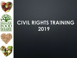 Civil Rights Training 2019