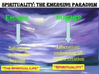 Spirituality: The Emerging paradigm