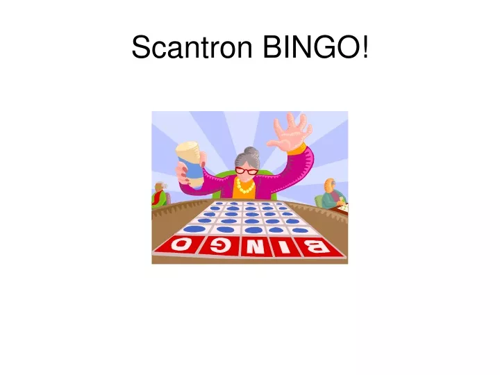scantron bingo