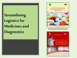 Streamlining Logistics for Medicines and Diagnostics