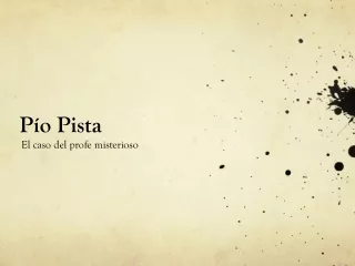 Pío Pista