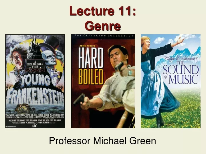 lecture 11 genre