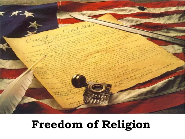 freedom of religion