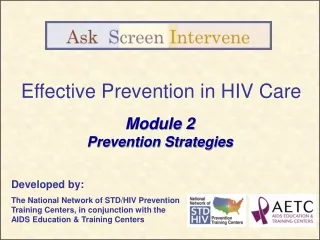 Effective Prevention in HIV Care