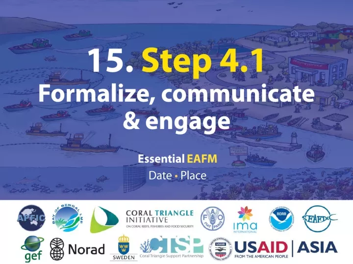 15 step 4 1 formalize communicate engage