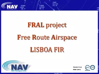 FRAL  project F ree  R oute  A irspace  L ISBOA FIR