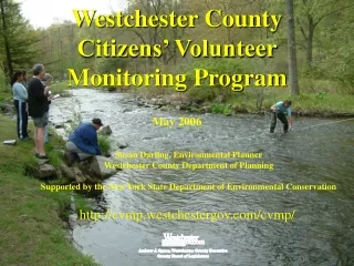Westchester County Citizens’ Volunteer Monitoring Program